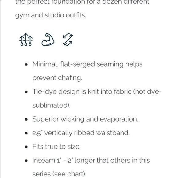 Zyia Hendrix Matte Performance 7/8 Leggings Size XL Seamless Mid Rise 1589 Black - Picture 14 of 15